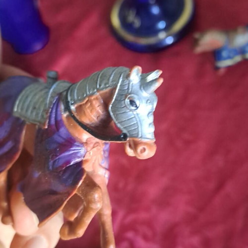 3 collectible authentic horses like new
