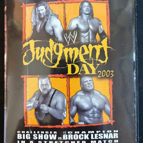 WWE Judgment Day 2003 DVD used by Silver Vision