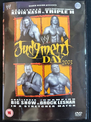 WWE Judgment Day 2003 DVD used by Silver Vision