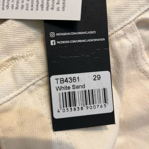Urban Classics cargo jeans new, beige, size L-XL