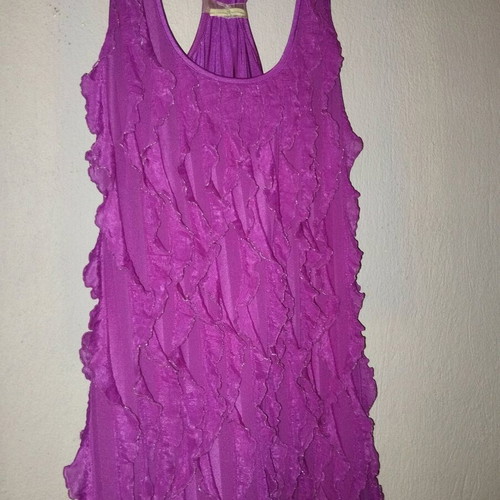 Impressive purple blouse dress like new River Island size M