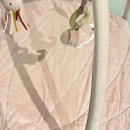 Little Dutch Ocean Pink Baby Activity Gym like new