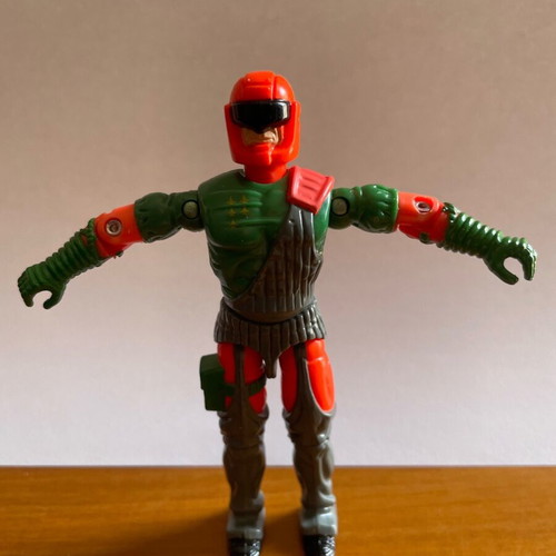 GI Joe figure used with tight joints