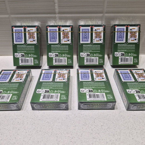 Playing card set new, pack of 8