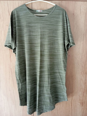 Women's khaki long T-shirt XL unused