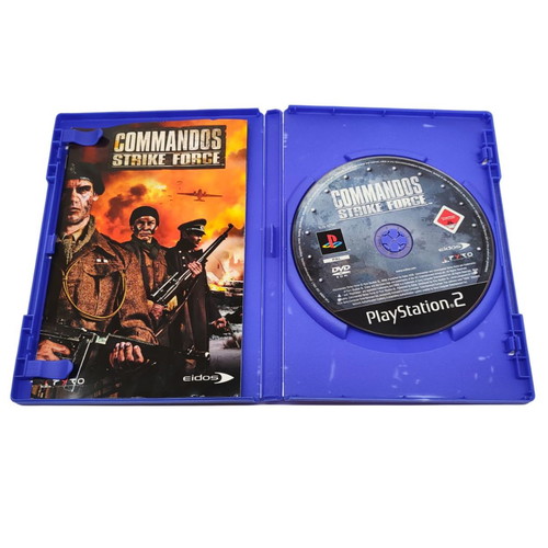 Commandos Strike Force PS2 game used, Complete In Box
