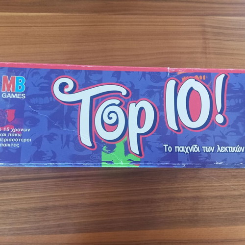 Top 10! vintage board game used, MB Games Hasbro 1999 edition