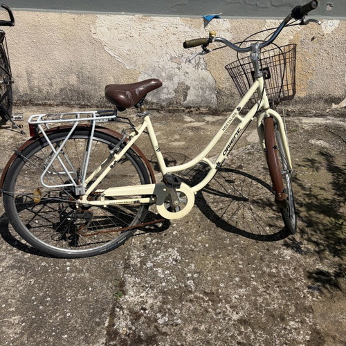 Women's city bicycle used, V-Brakes