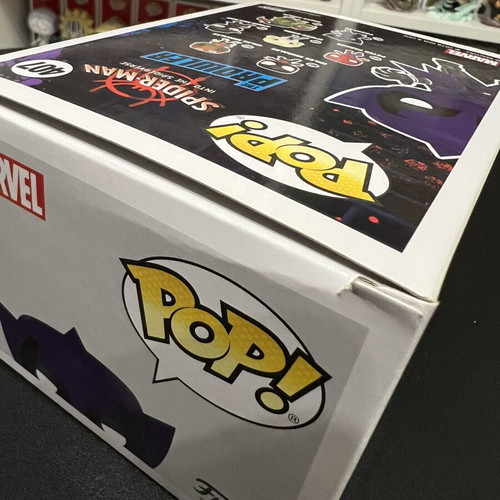 Funko Pop Marvel Spider-Man Prowler 407 used with box damage