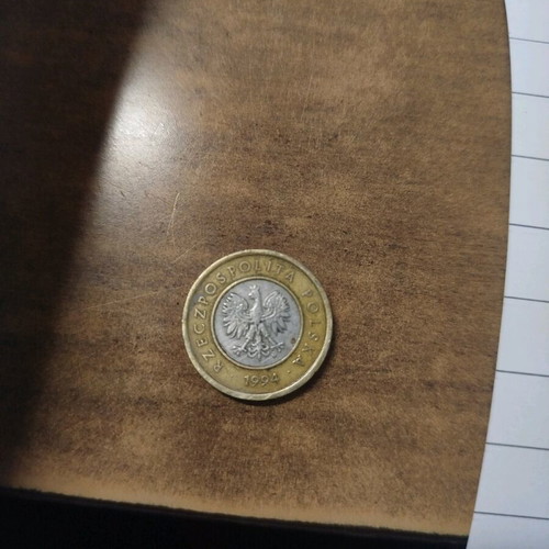 Polish 2 Zloty Coin used, 1994