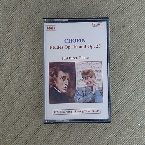 Chopin Etudes Op.10 and Op.25 cassette tape like new, classical