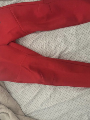 Nike Tech Fleece панталон нов, червен, размер XXS