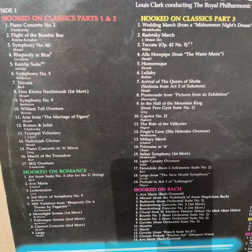 Hooked On Classics vinyl used, classical music