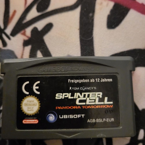 Splinter Cell Pandora Tomorrow Game Boy Advance used