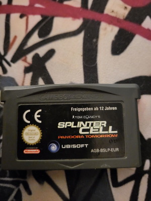 Splinter Cell Pandora Tomorrow Game Boy Advance used