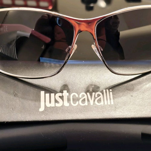 Just Cavalli Women's Sunglasses JC072S like new, silver