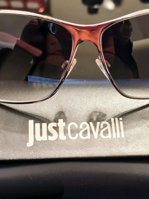 Just Cavalli Women's Sunglasses JC072S like new, silver