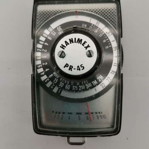 Hanimex PR-45 light meter used, functional from 1980
