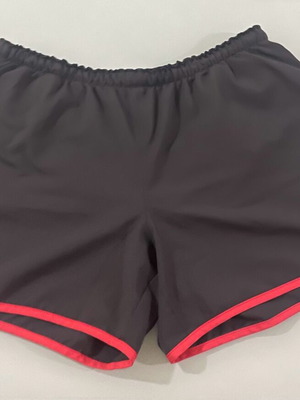 Nike men's swim shorts size Large black in good condition