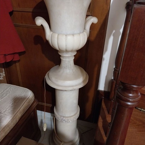 Marble floor lamp, set of 2