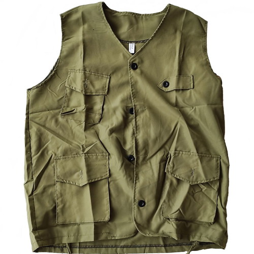 Ergonomic vest khaki made of fine fabric XL new