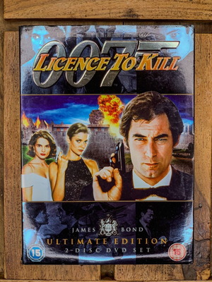 James Bond 007 Licence to Kill Ultimate Edition 2πλο DVD σαν καινούργιο, μεταγλωτισμένο