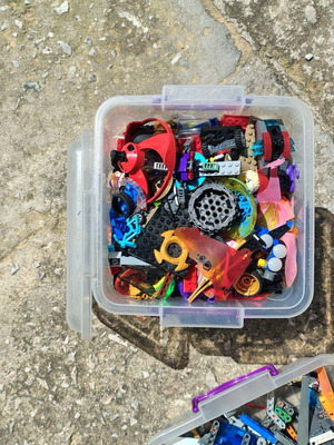 Lego pieces for creative building
