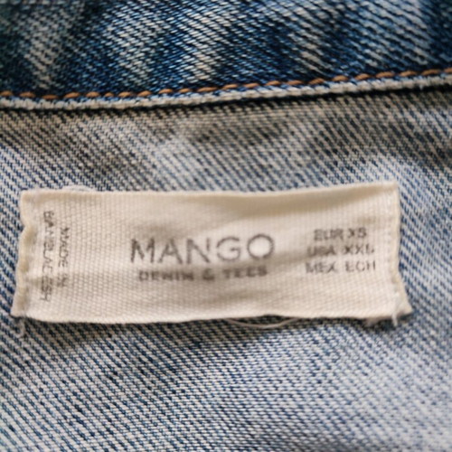 Mango women's denim jacket XS used, blue