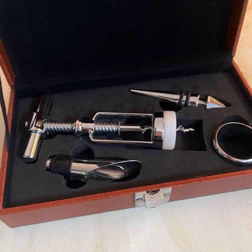 Trimar wine opener set new with box and accessories