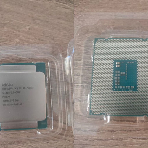 CPU i7-5820K with ASRock X99 Extreme4 motherboard and Arctic 240 AIO cooler used