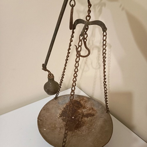 Vintage scale (balance) used