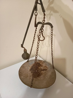 Vintage scale (balance) used