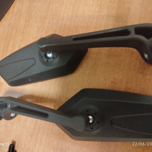 Bicycle and Motorcycle Mirrors used with mounting tools