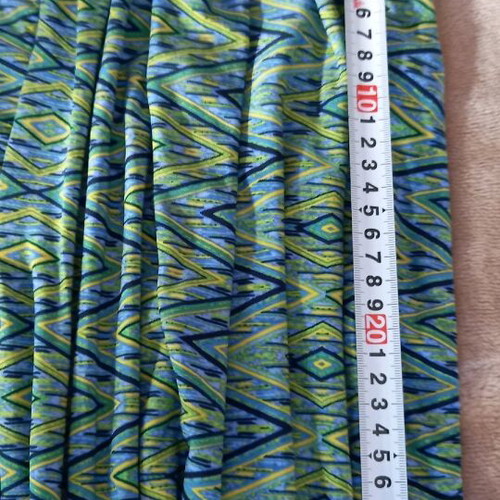 Jennifer Lopez strapless dress like new, blue multicolor, size M