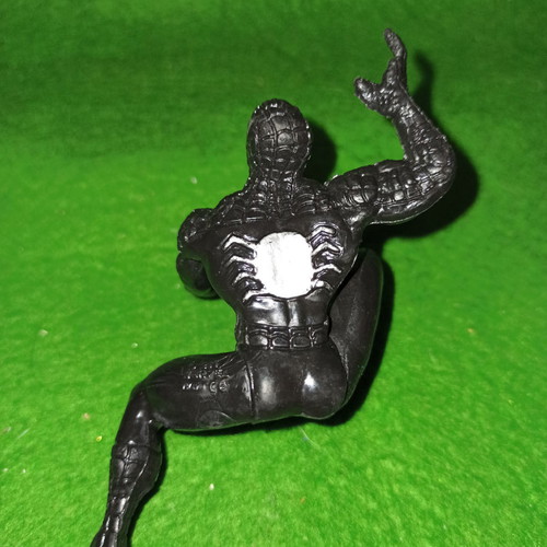 Spiderman Black Suit 1996 figure used, PVC, Marvel, Yolanda