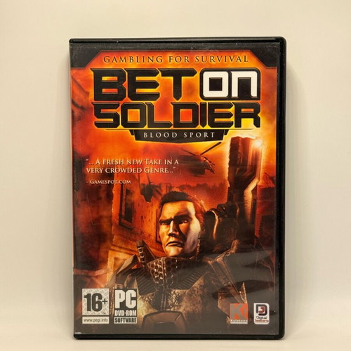Bet on Soldier PC used game, action adventure