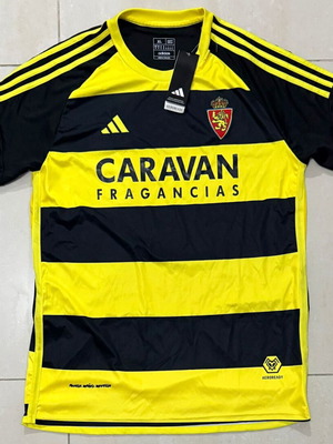 Real Zaragoza 2023/2024 Away Kit Boutique Shirt XL Brand New