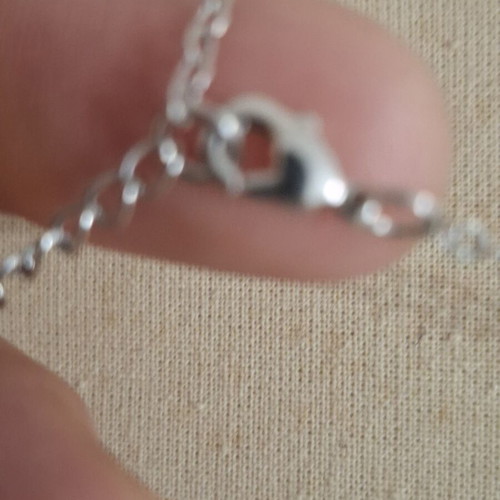 Kimmidoll Silver Pendant Necklace like new