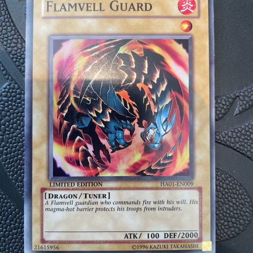 Flamvell Guard Yu-Gi-Oh! card like new