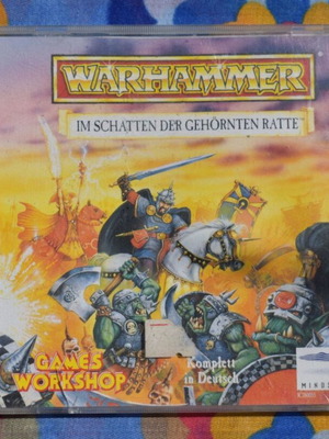 Warhammer: Shadow of the Horned Rat PS1 game used, strategy