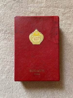 Rigaud "Un Air Embaume" 1912 perfume packaging used