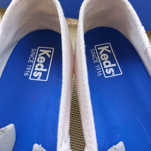 Keds shoes like new, pink gold color, removable insole