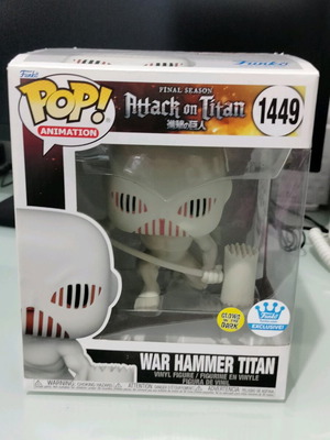 Funko Pop War Hammer Titan like new