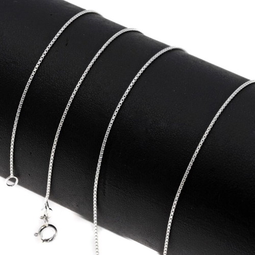 Silver 925 Venetian Chain 50cm new with lobster clasp