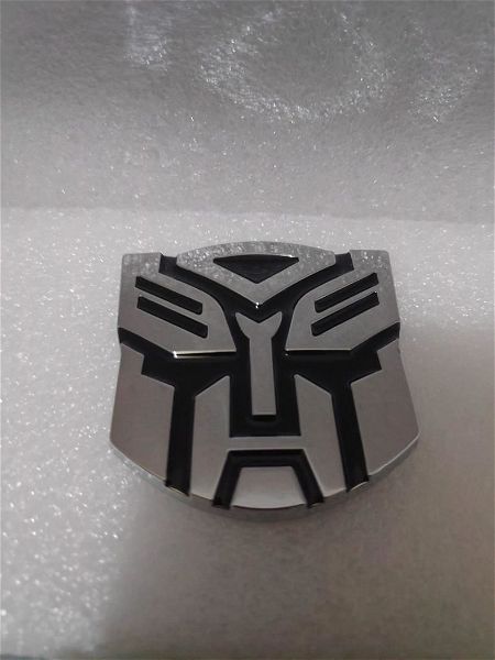  metalliko aftokollito 3D Autobots Transformers
