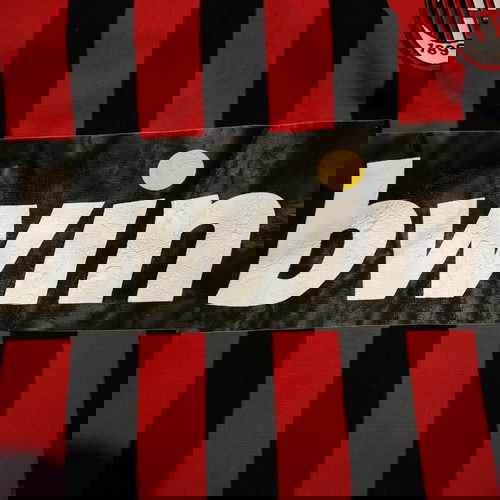 Milan εμφάνιση Adidas 2007-2008 μακρυμάνικη medium καινούργιο