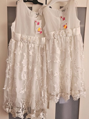 Dresses new for girls aged 4 and 10