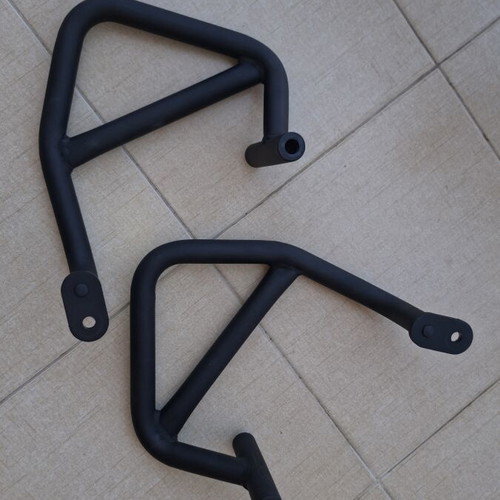 Puig CB500X crash bars used, one with small crack