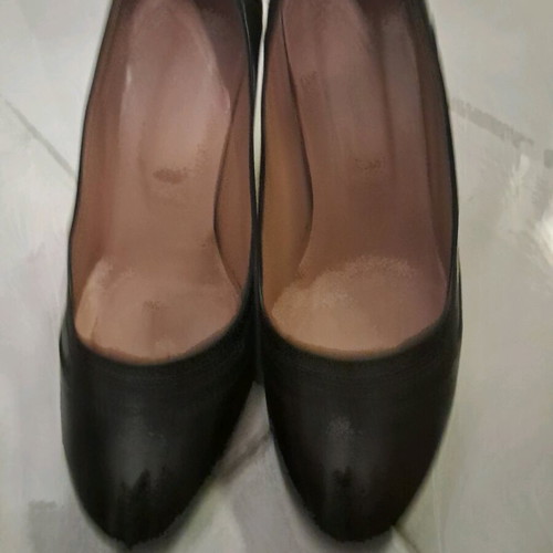 Kalogiou leather pumps like new, size 38.5, heel 9cm