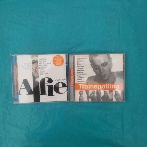 CD Alfie και Trainspotting σαν καινούργια, soundtrack